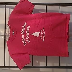 Washington DC girls pink T